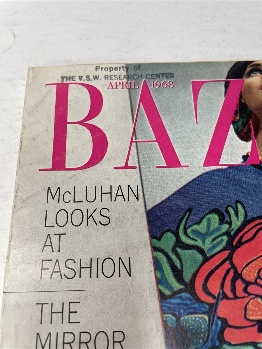 1968 Harper's Bazaar April Valentino Whites Susan Crosby; shirts