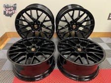 Oem Genuine 20 Porsche Macan Rs Spyder Wheels Rims Gloss Black Refinished 95b Oem Genuine 20 Porsche Macan Rs Spyder Wheels Rims Gloss Black Refinished 95b