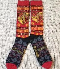 Harry Potter Gryffindor Knee High Socks - Kids or Petite Women/Men