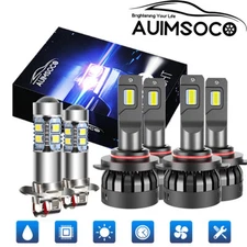 Para for Eagle Talon 1992-1998 Kit combinado de faros LED+luz antiniebla