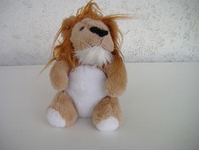 Stofftier Pl&uuml;schtier L&ouml;we H 23 cm B 15 cm Gro&szlig; gegu