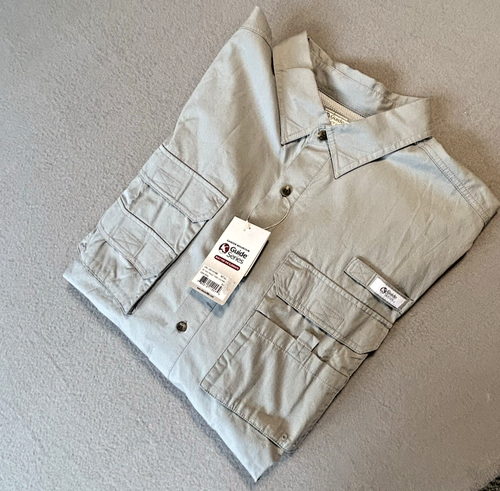 Gander Mountain Guide Series Button Up Vented Outdoor Fishing Shirt Mens XXL - Picture 3 of 13