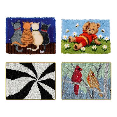 DIY Riegel Haken Kit für DIY Stickerei Kissen Teppich Wandteppich Teppich Herstellung Kit
