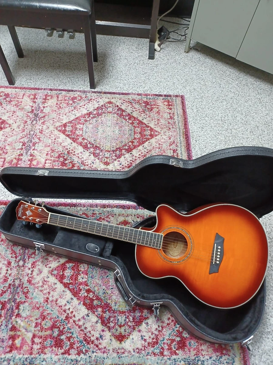 Washburn EA15ITB Festival Series Mini Jumbo Acoustic Electric