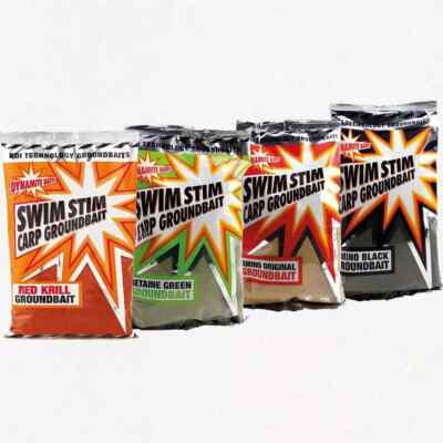 Dynamite Baits Swim Stim Groundbait - Green  f1  krill  amino  black - All Types