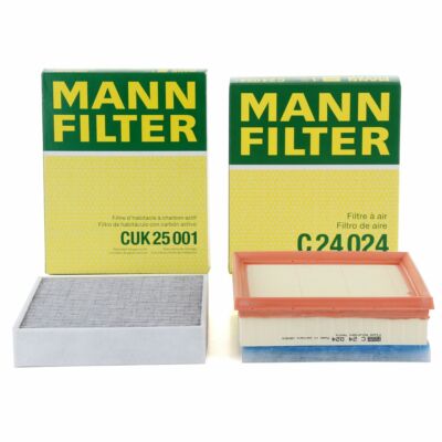 MANN Innenraum + Luftfilter für BMW F20 F21 F22 F23 F30-34 F32-36 N47 B37 B47