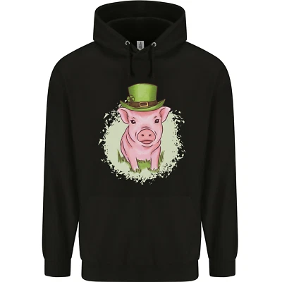 St Patricks Day Schwein Herren Kapuzenpullover - Bild 1 von 4