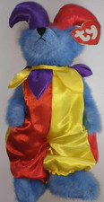 Rare Ty Beanie Babie Calliope The Jester Bear 1993 The Attic Treasures retired
