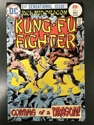 Richard Dragon, Kung-Fu Fighter #1 (DC, 1975) 1st Richard Dragon Bronze Tiger VG
