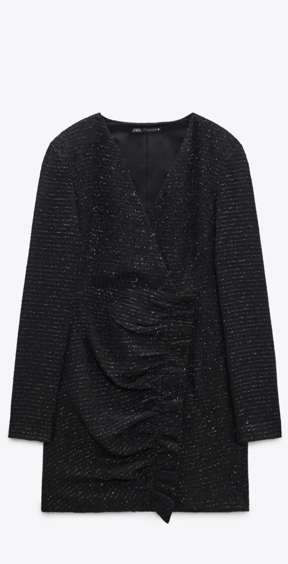 black sheer mini dress Sheer Lace-Bodice Black Cocktail Dress Black / 00