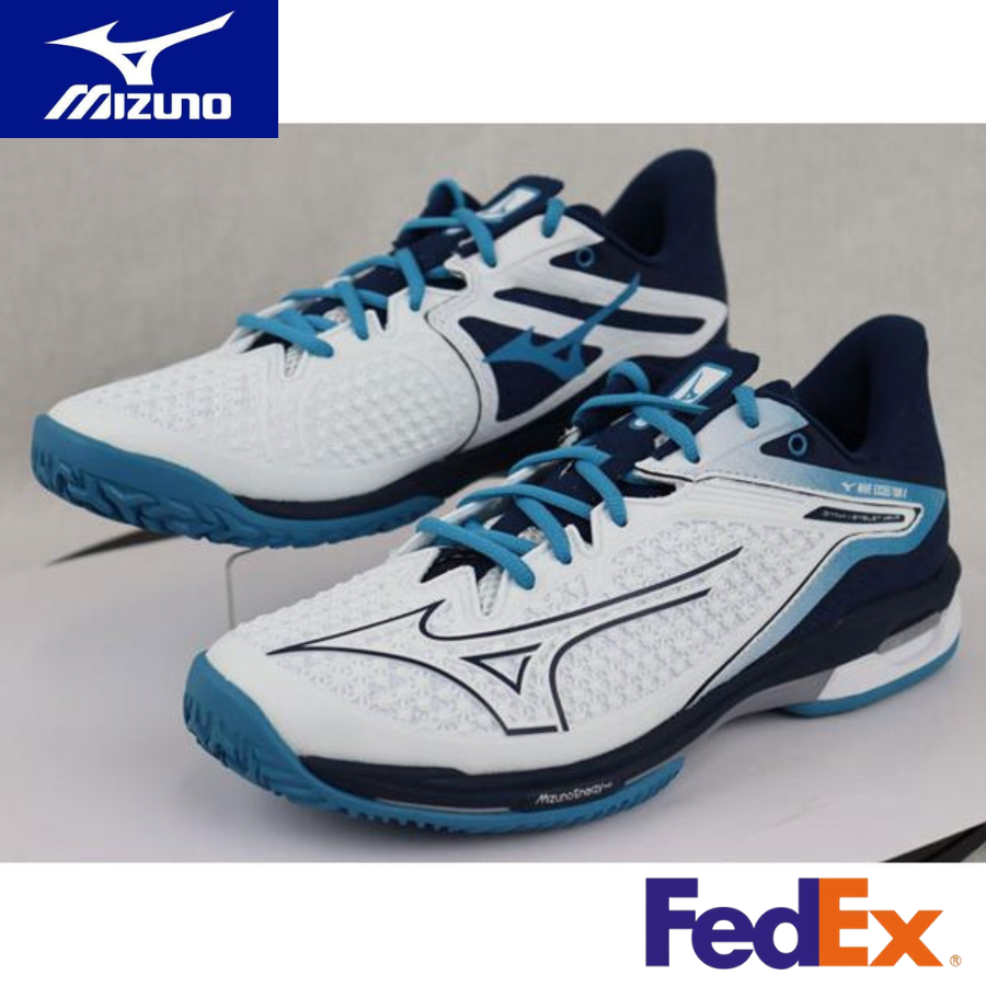 Mizuno Tennis Shoes WAVE EXCEED TOUR 6 OC 61GB2472 14 White Navy