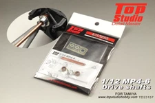 Top Studio 1/12 MP4/6 Driveshafts Detail-Up Parts Item # TD23157 Suit Tamiya Kit