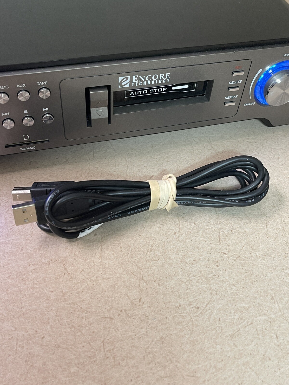 Encore Technology Deluxe Stereo Cassette Transfer System Convert