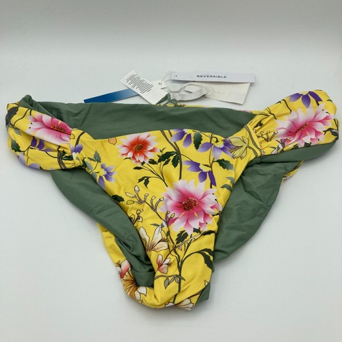 Lucky Brand Womens Reversible Side-Shirred Bikini Swim Bottom Separates Swimsuit - Picture 9 of 18