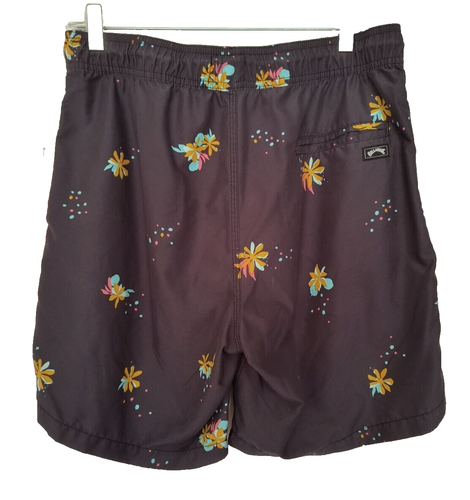 Bañador Billabong para hombre talla grande multicolor floral sin forro por encima de la rodilla - Imagen 14 de 16