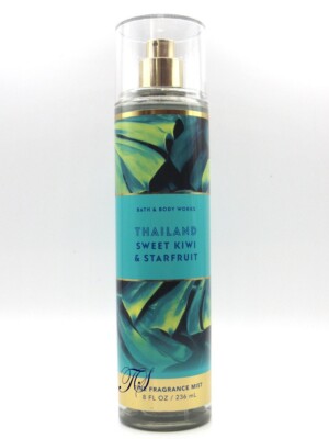 BATH & BODY WORKS THAILAND SWEET KIWI & STARFRUIT FRAGRANCE MIST 8 FL OZ