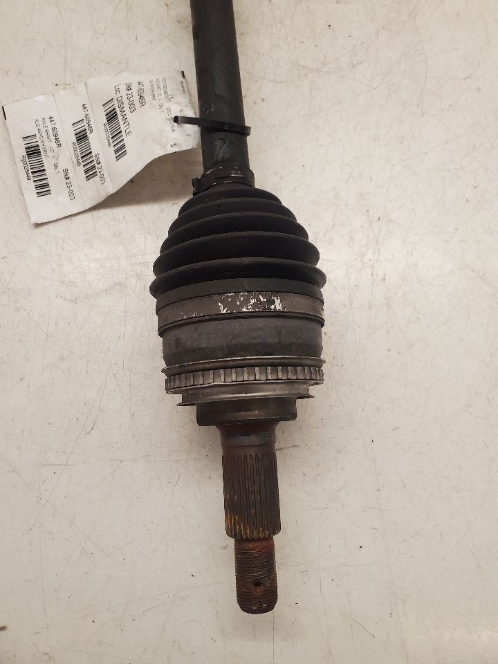 Toyota Sienna XLE, Right Front Axle Shaft, 2002-2003, 4Speed