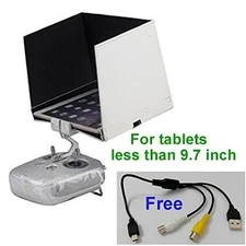 DJI Inspire 1 DJI Phantom 3 Accessory Monitor Hood Mobile Tablet Sun Visor 9.7"