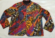 Womens Quilted & Reversible Jacket.colorful.l-xl. Famous Maker.lightweight.