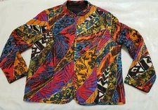 Womens Quilted & Reversible Jacket.Colorful.L-XL. Famous maker.Lightweight. 