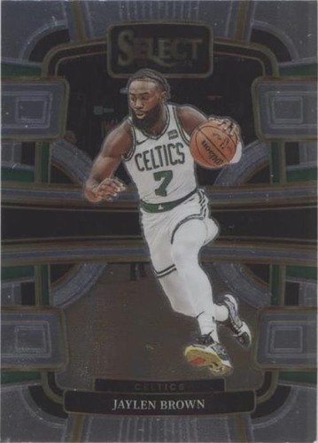 2023-24 Panini Select #22 Jaylen Brown Blue Silver Prizm | eBay
