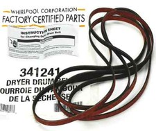 341241 Genuine OEM FSP Whirlpool Kenmore Dryer Drum Belt Wholesale