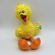 Gund Sesame Street Big Bird Soft Plush Stuffed Animal New W Tags PBS Plushie