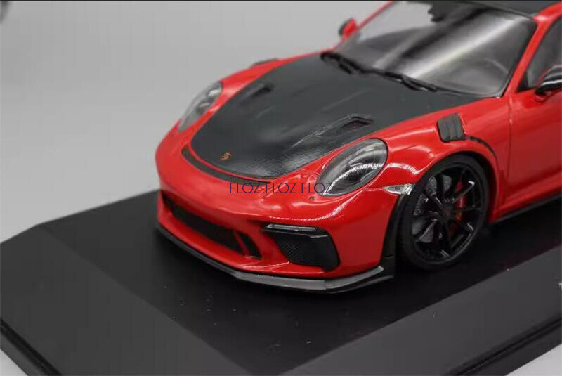 for MINICHAMPS for Porsche for 911 for GT3 for RS 2019 Red 1