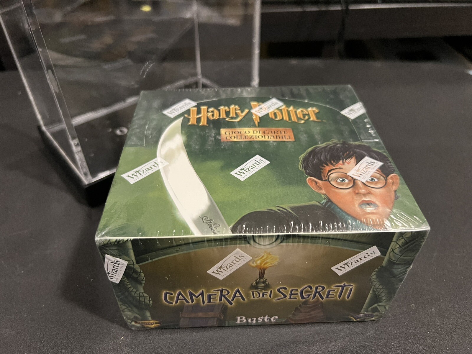 Grail Guard Premium Acrylic Display Case For Harry Potter WOTC Booster Box