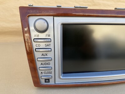 10-11 Toyota Camry OEM GPS Navigation CD Changer Radio Touch