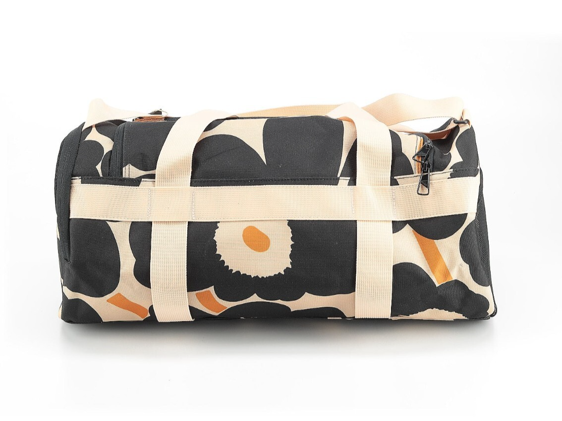 NWT Adidas x Marimekko Small Duffle in Unikko Black Halo Brushed