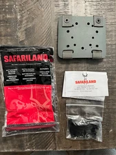 Safariland MOLLE Vest Holster Adapter Mount 600 w/Spacers Screws-Foliage Green