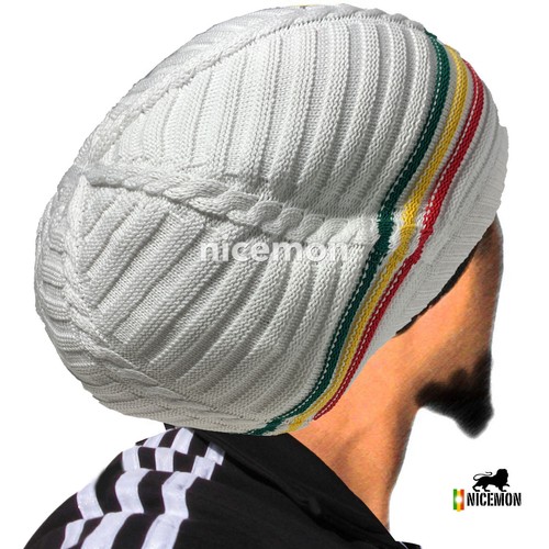 Rasta Dread i Dread TAM Cappello Berretto 100% Cotone Cappuccio Reggae  MARLEY la Giamaica M/L | eBay