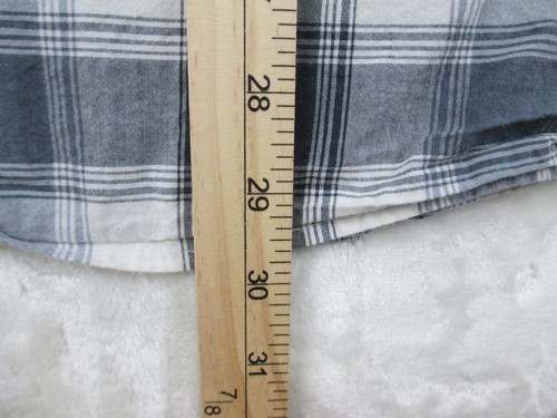 Columbia Shirt Mens Large Gray Plaid Button Up Outdoor Long Sleeve Casual - Picture 8 of 9