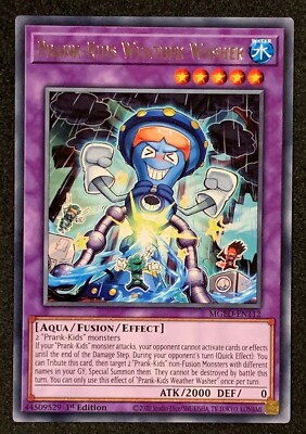 Streich-Kinder Wetterwäscher | MGED-DE112 | Gold Rare | 1. Auflage | YuGiOh TCG