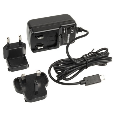 Akasa 15 Watt USB Typ C Netzteil kompatibel mit Raspberry Pi 4,