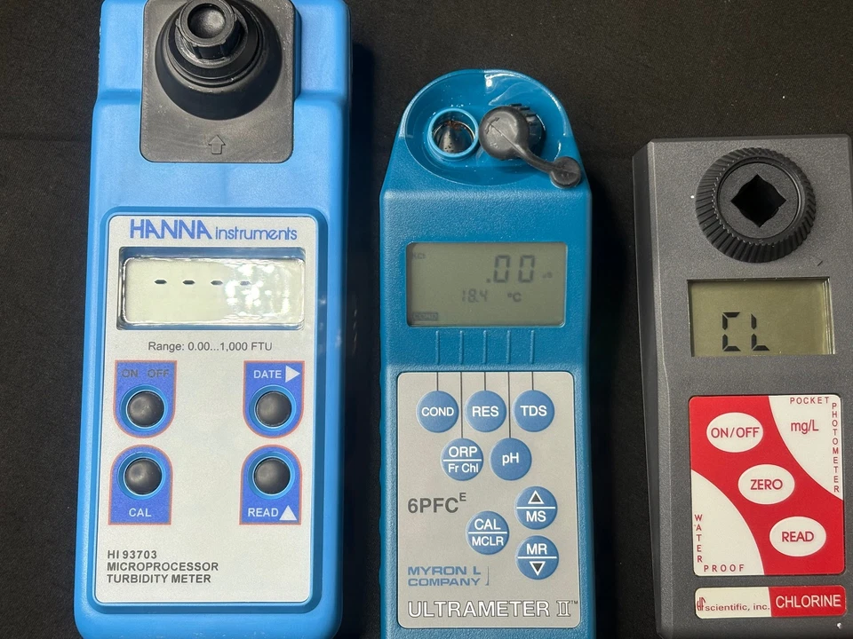 Water Test Kit, Myron Ultrameter II, HANNA instruments HI 93703, Pocket Photomet - Image 2 of 4