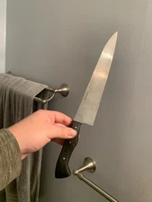 custom handmade chef knife 240mm san mai apex ultra steel