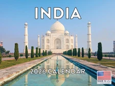 India Calendar 2026 India Gifts Monthly Wall Calender 12 Month