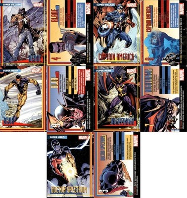 2021 Marvel Heroes Reborn Promo Card Lot 5 Spectrum Blade Captain Blur Nighthawk