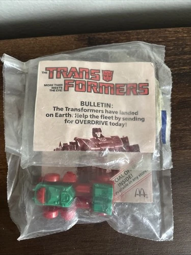 1985 McDonald's Transformers Toy Rare Limited Release  Bumblebee NIP Set of 2
