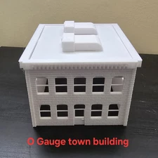 O - S Scale Gauge Buildings Town BUILDING  FREE SHIPPING Made In USA