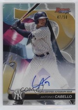 2020 Bowman's Best of Gold Refractor 47/50 Antonio Cabello #B20-AC Auto 9hx
