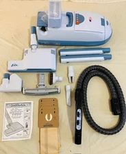 ELECTROLUX AERUS LUX 9000 VACUUUM W/  NEW HOSE,  BRUSHROLL & HEPA FILTER