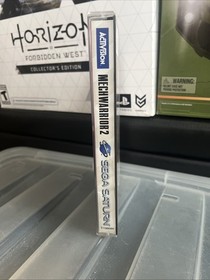 MechWarrior 2 (Sega Saturn, 1997) Case Back Art + Game See Photos Tested/works