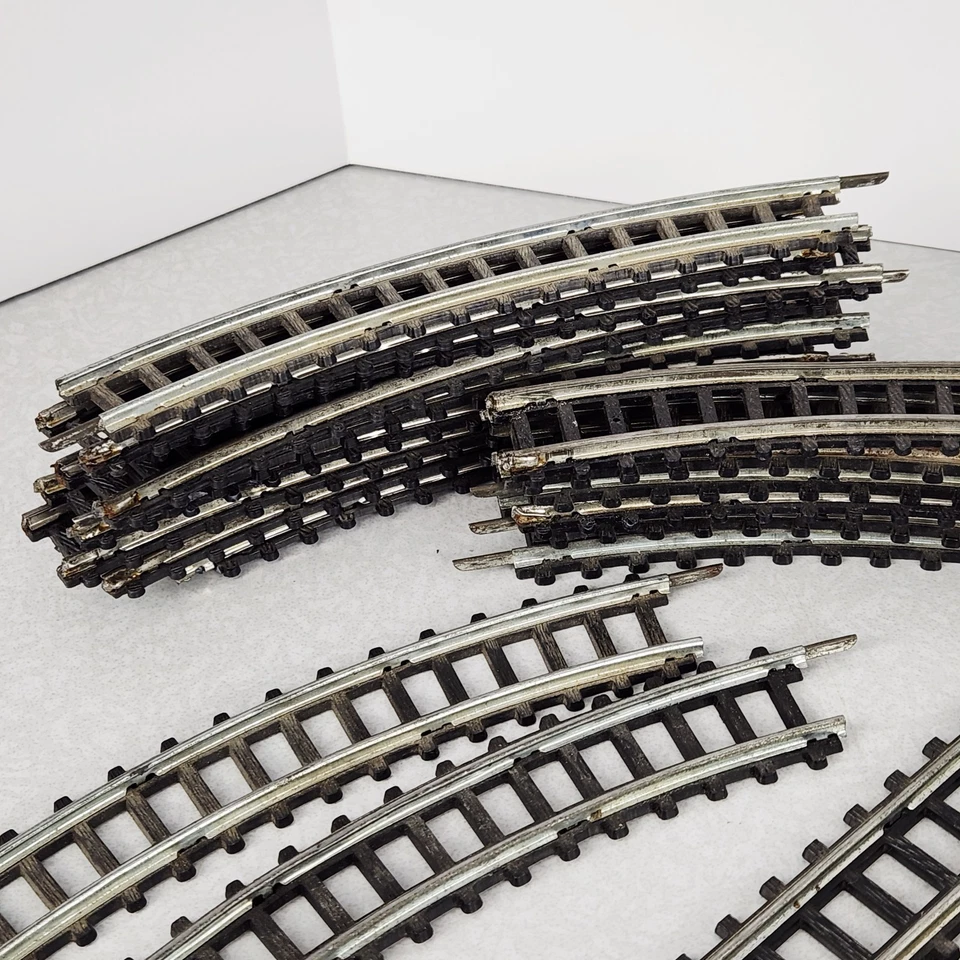 Fleischmann HO Model Train Straight & Curve Tracks German & Track from Japan Lot - Image 2 of 4