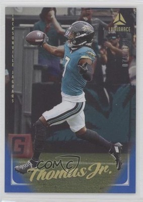 2025 Panini Luminance Blue 76/199 Brian Thomas Jr #18 0h3t