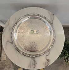 WM Rogers Vintage Silver Serving Plate #870
