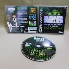 Men in Black: The Series: Crashdown (Sony PlayStation 1, 2001) PS1 Complete CIB