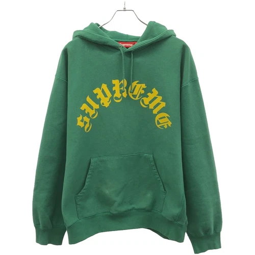 Sweat à capuche Supreme 24AW imprimé arc logo imprimé pull d'occasion MESC 0